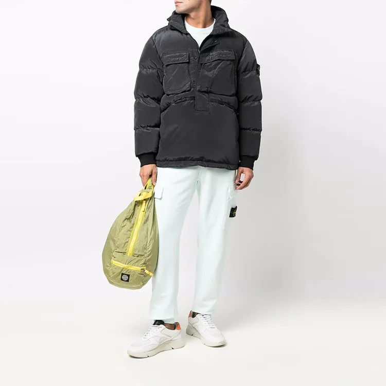STONE ISLAND Down Jacket Men's Anthracite-1