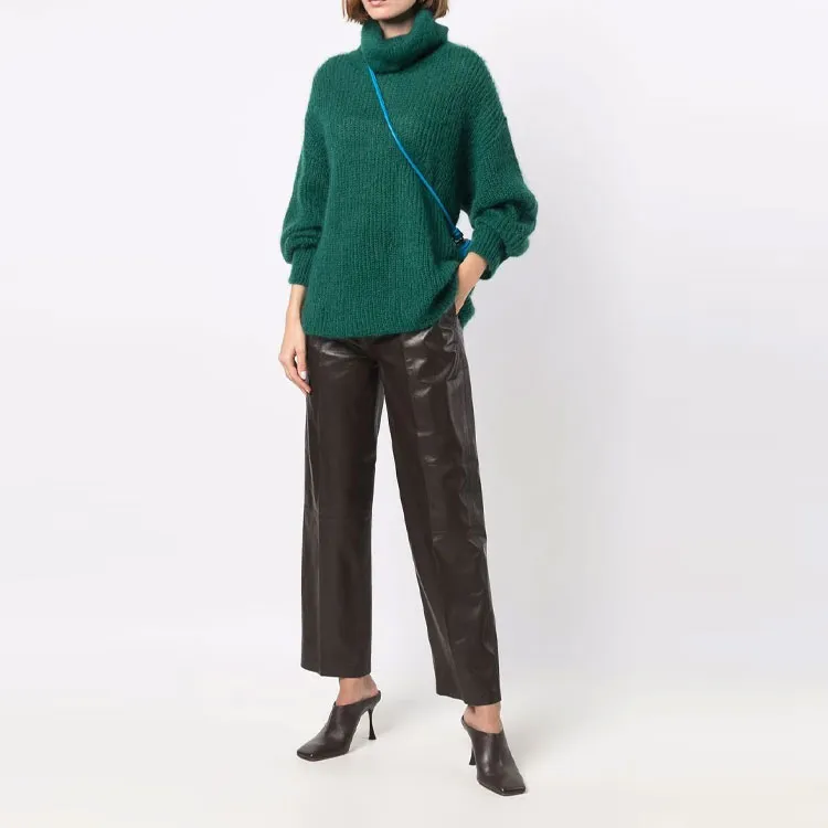 ALBERTA FERRETTI FW21 Loose Fit Sweater Women's Green-1