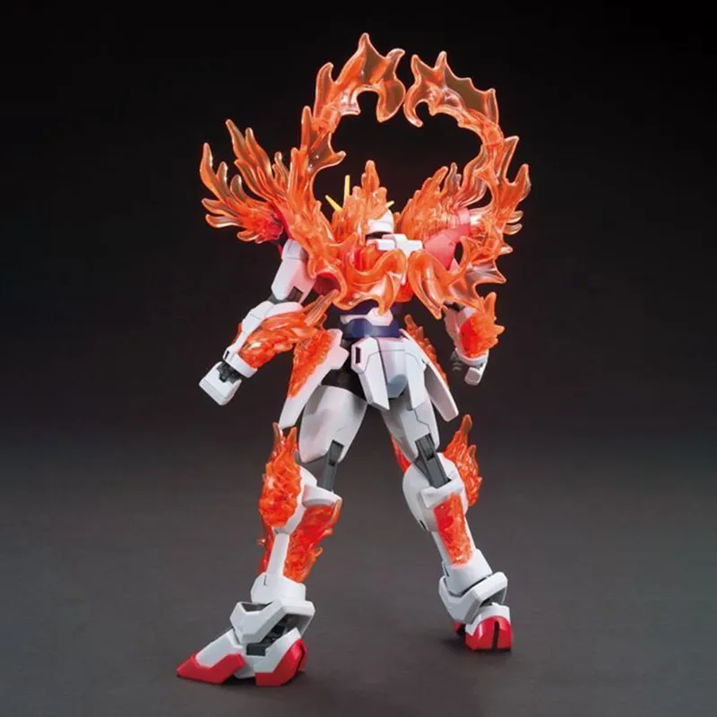 BANDAI HG Collection BF/BD Mobile Suit Gundam Build Fighters TRY Burning Gundam Model Kits-2