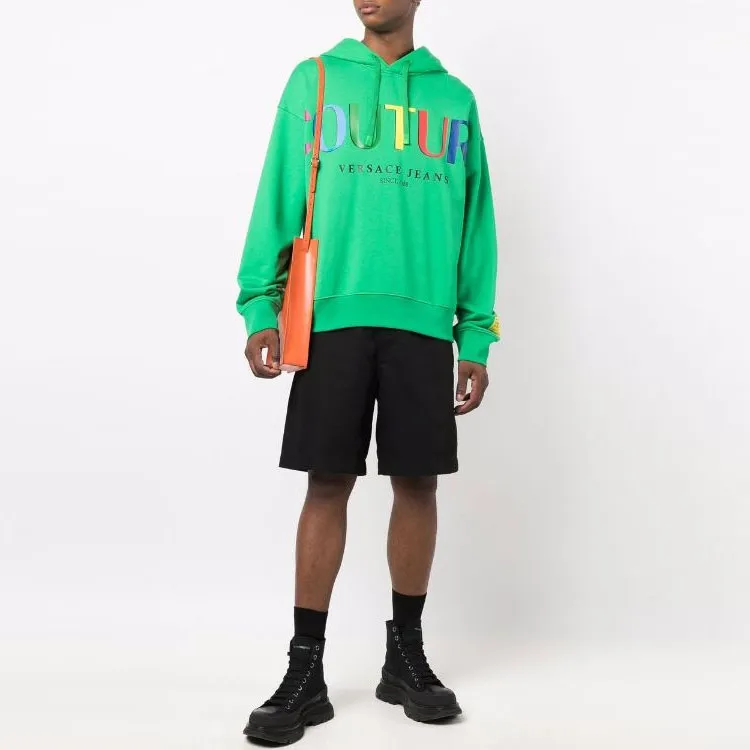 VERSACE JEANS COUTURE Sweatshirts Men Green-1