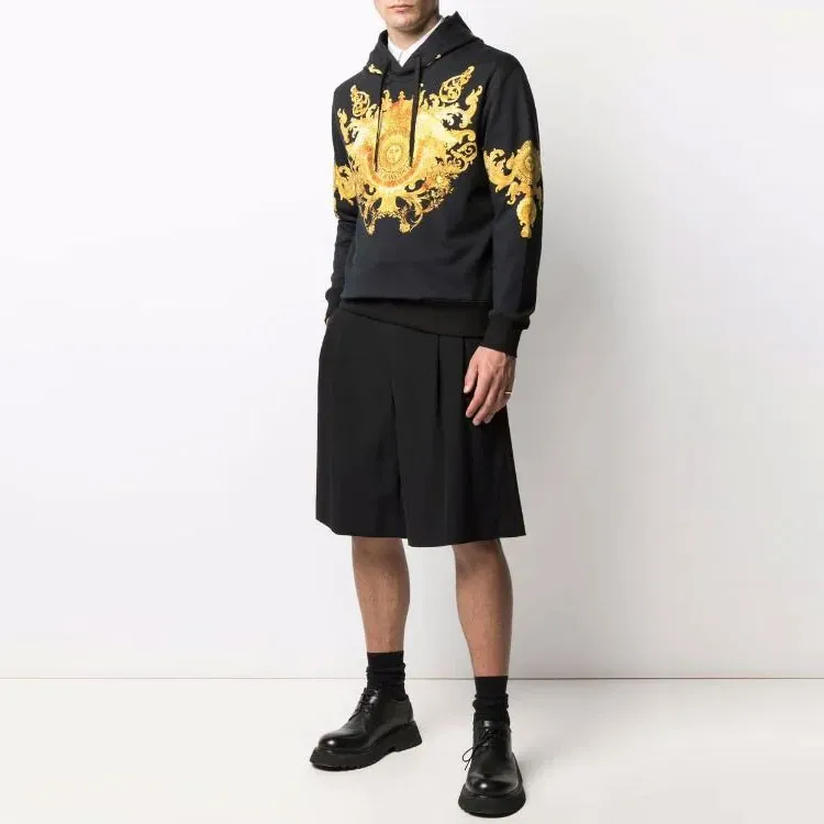 VERSACE JEANS COUTURE Sweatshirts Unisex Black-4