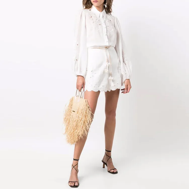 Zimmermann Casual Shorts Women's White-1
