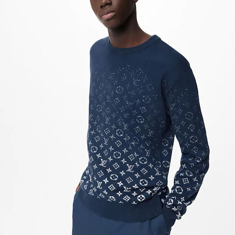 LOUIS VUITTON Lvse Monogram Degrade Crewneck - Cheap Rcj