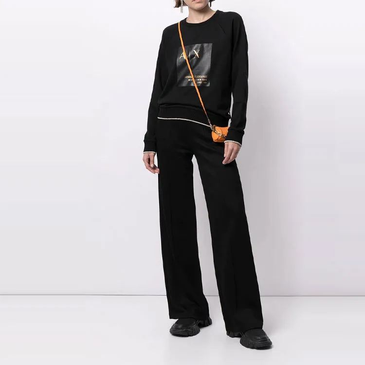ARMANI EXCHANGE Sweatshirts Women's Black-1