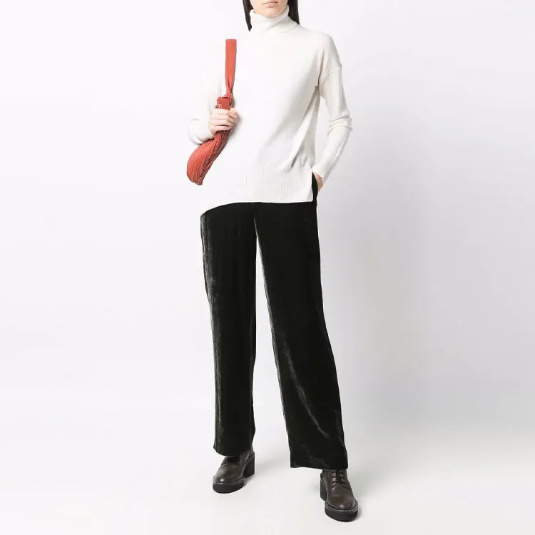 THEORY Casual Pants Women's Green-1