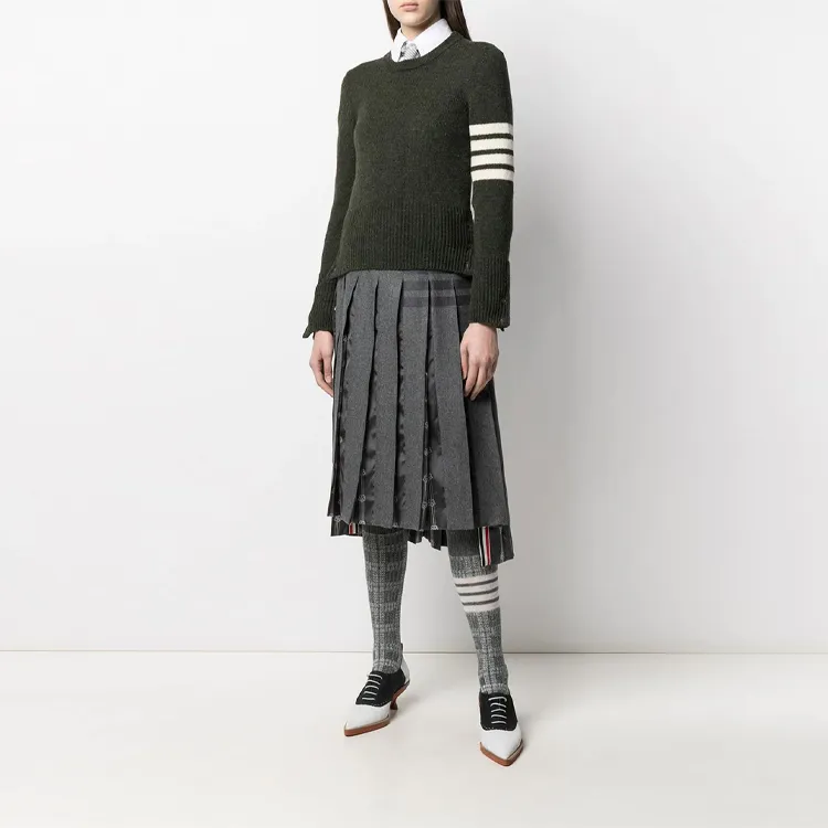 THOM BROWNE· Sweater Women's Green-1