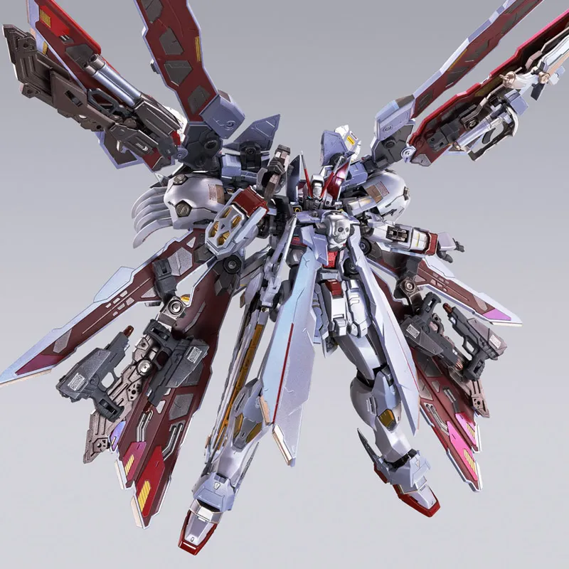 BANDAI Metal Build Crossbone Gundam Mobile Suit X0 Full Armed Type Assembled Models 17cm-2