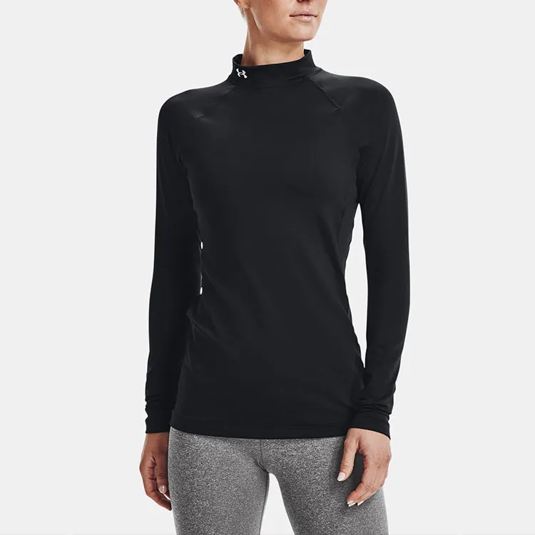 Under Armour Raglan Sleeve T Shirt Women's Black-2