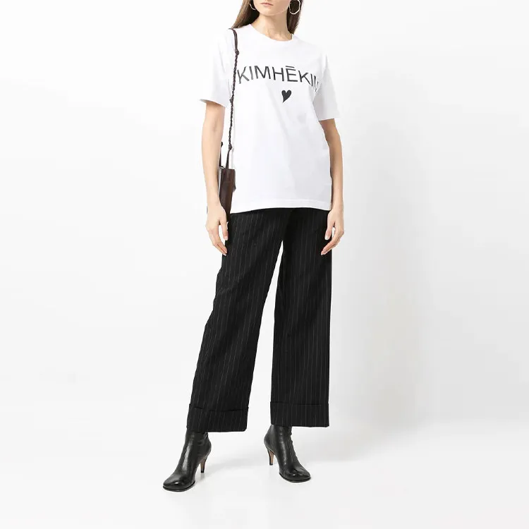 KIMHEKIM T Shirts Women's White-2