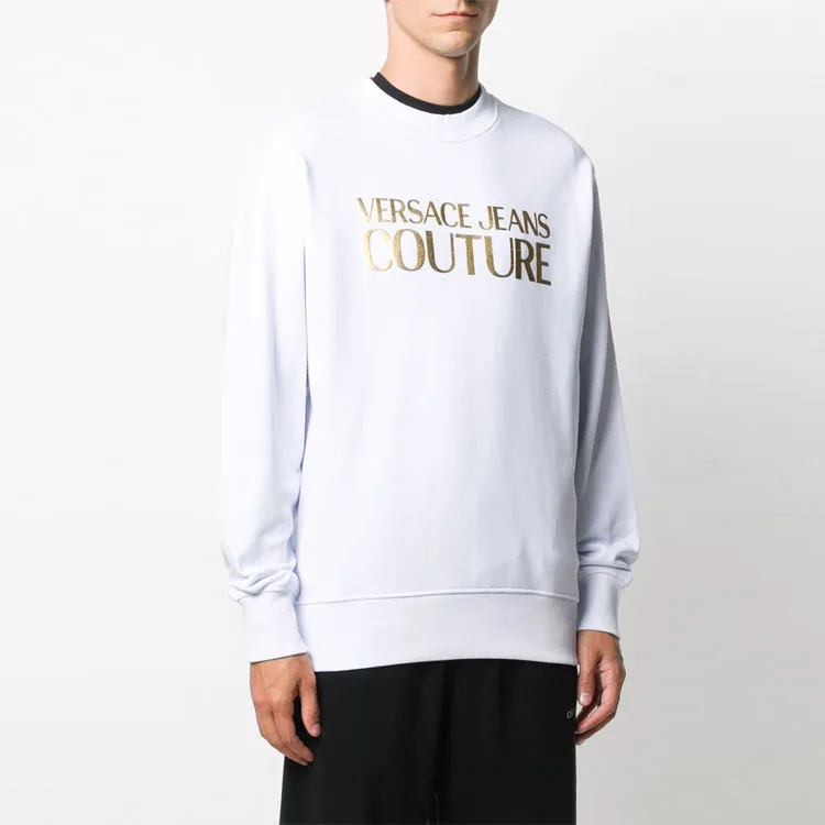 VERSACE JEANS COUTURE Sweatshirts Men White-4