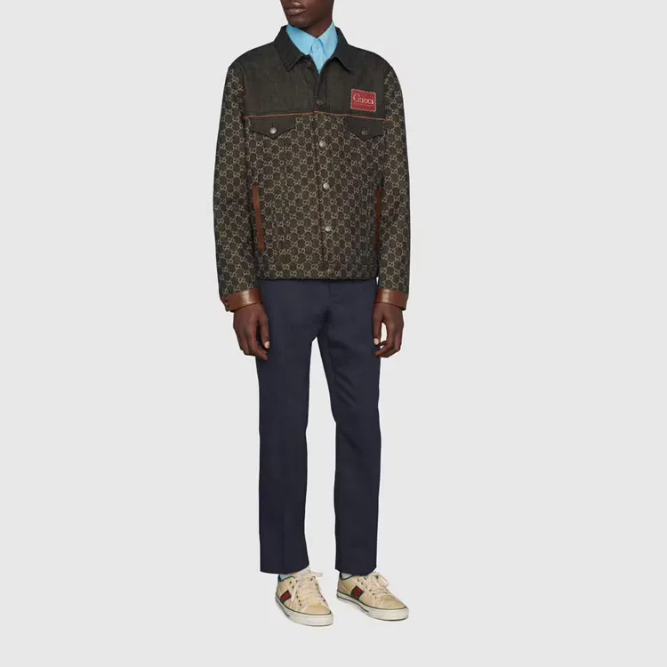 GUCCI Jackets & Coats Men's Brown-3