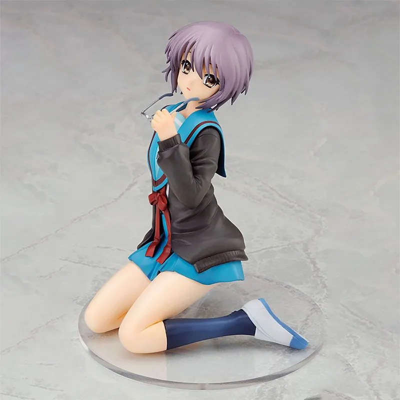 ALTER The Melancholy Of Haruhi Suzumiya Nagato Yuki School Uniform Ver. 12cm Scale Figures-1