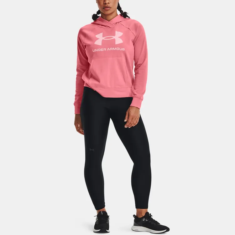 Under Armour Rival Sweatshirts Women's Light Pink-2