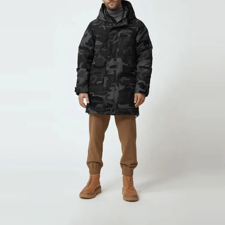 Canada Goose Emory Series FW21 Down Jacket Men's Black Camouflage-1