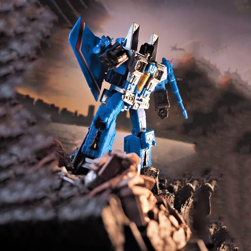 Hasbro Transformers G Collection Decepticon Villains Skywarp & Thundercracker Assembled Models 18cm-2