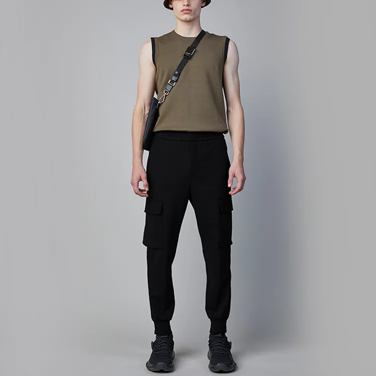 Neil Barrett Knitted Sweatpants Men Black-1