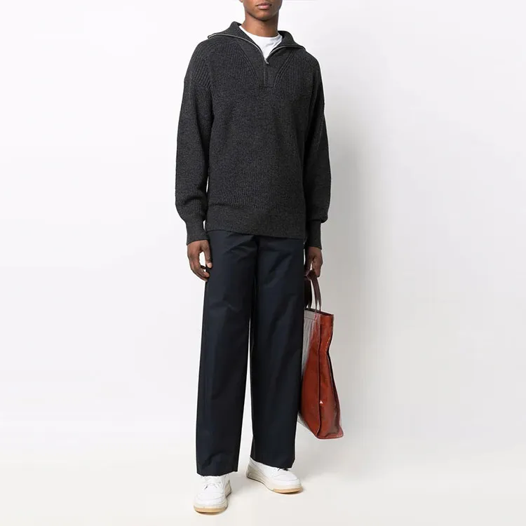 ISABEL MARANT Sweaters Men Dark Gray-2
