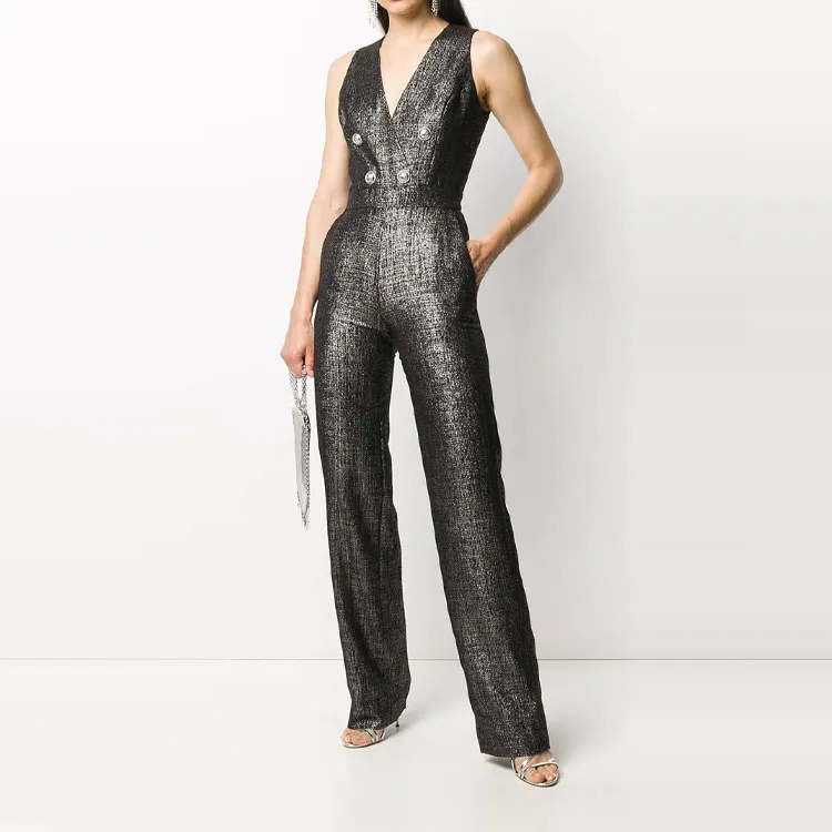 BALMAIN Jumpsuits Women's Black-1