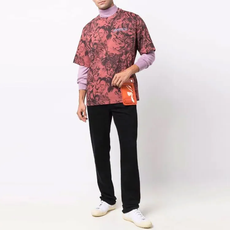 KENZO T Shirts Men Red-1