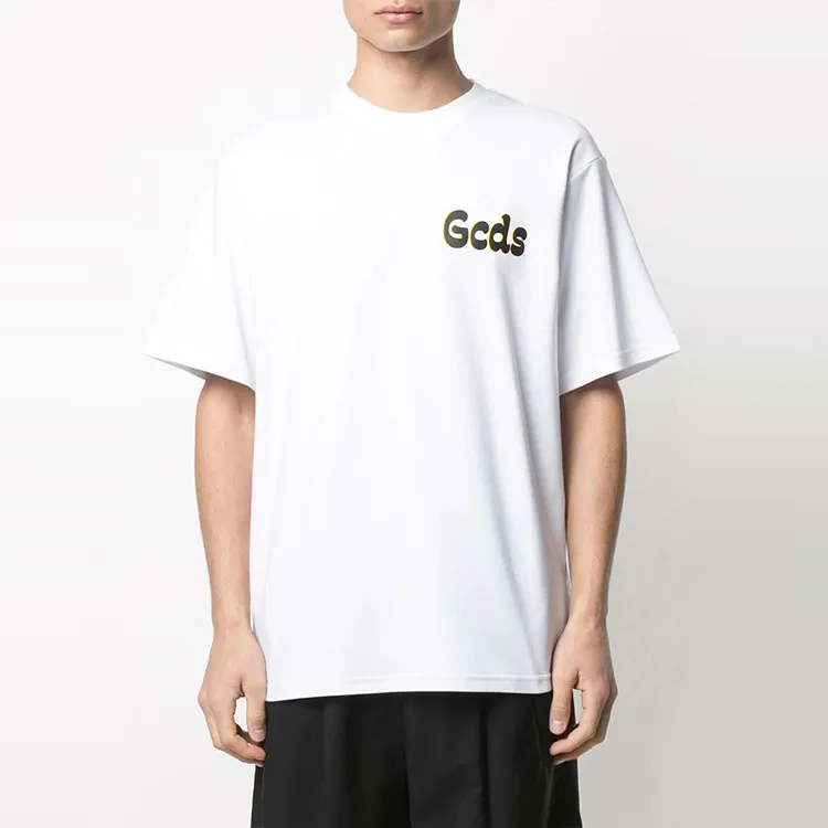 GCDS T Shirts Men White-1