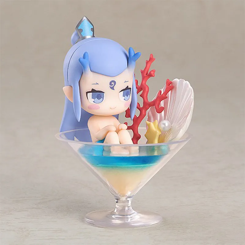 GSC Ne Zha Laughing Beauty, The Descending Demon Child, And Ao Bing, Vacation Set 5.5cm Chibi Figures-2