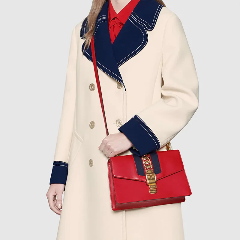 GUCCI Sylvie Shoulder Bags-9