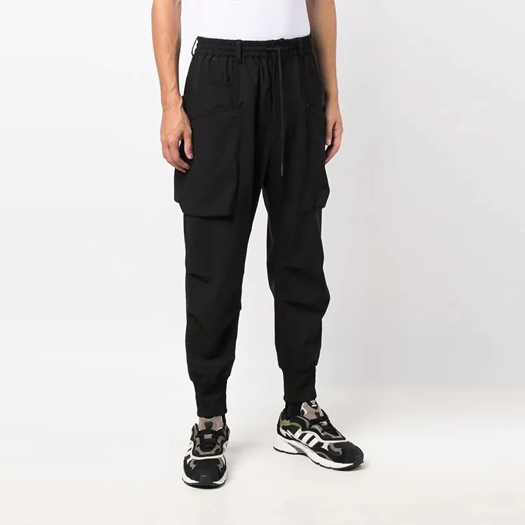 Y 3 Knitted Sweatpants Men Black-2