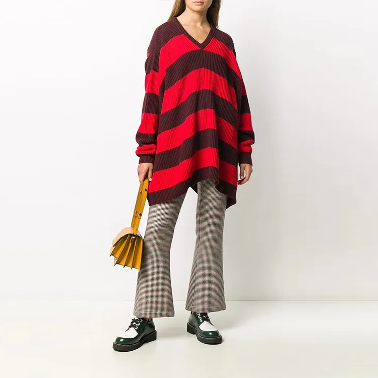 MARNI SS21 Loose Fit Sweater Women's Red-3