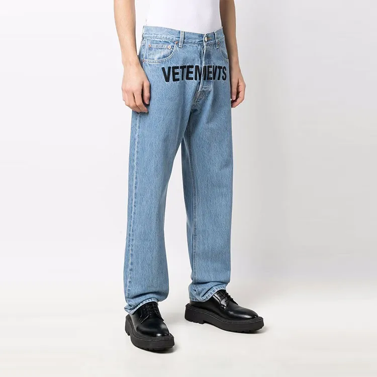 Vetements Jeans Men Blue-3