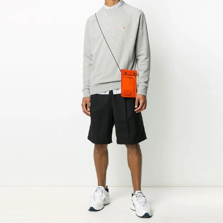 Maison Kitsune Grey Fox Head Sweater-1