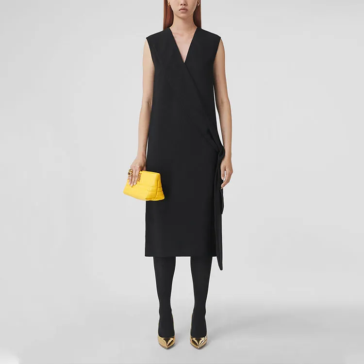 Burberry Sleeveless Dresses Women's Black-1