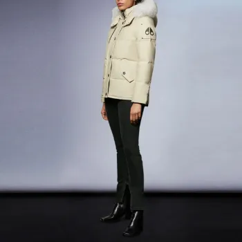 Moose Knuckles Down Jackets Women's Porcelain White