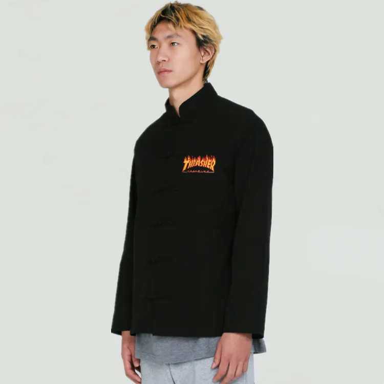 Thrasher Jackets Unisex Black-4