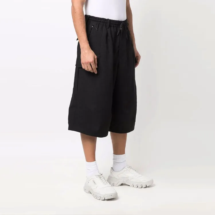 Y 3 Drawstring Cargo Shorts-3