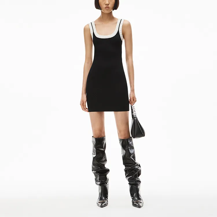 Alexander Wang Sleeveless Dresses Women's Black-1