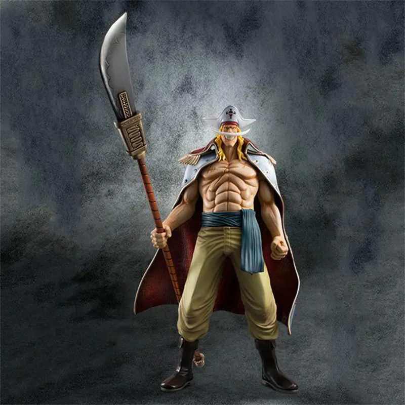 MegaHouse Edward Newgate P.o.p One Piece Neo Ex White Beard Edward Newgate Ver.0 Scale Figures 23cm-1