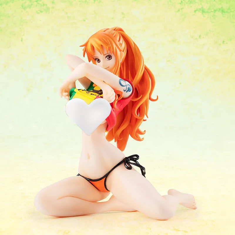MegaHouse Nami Pop Limited Edition One Piece Ver.bb_rasta Color Scale Figures 13cm-1