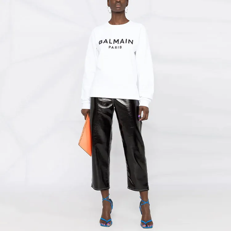 BALMAIN Logo Printed Sweatshirt-2