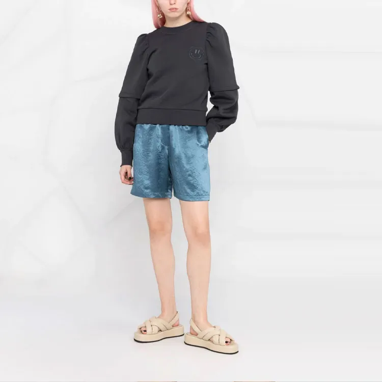GANNI Sweatshirts Women's Black-1