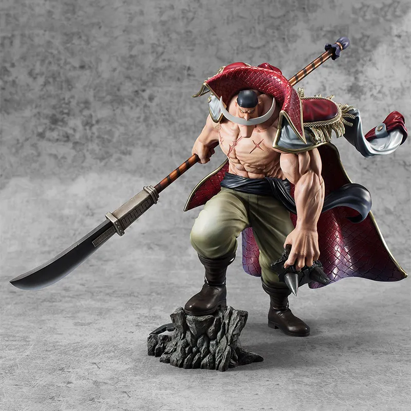 MegaHouse Edward Newgate Popmax One Piece White Beard Scale Figures 30cm-1