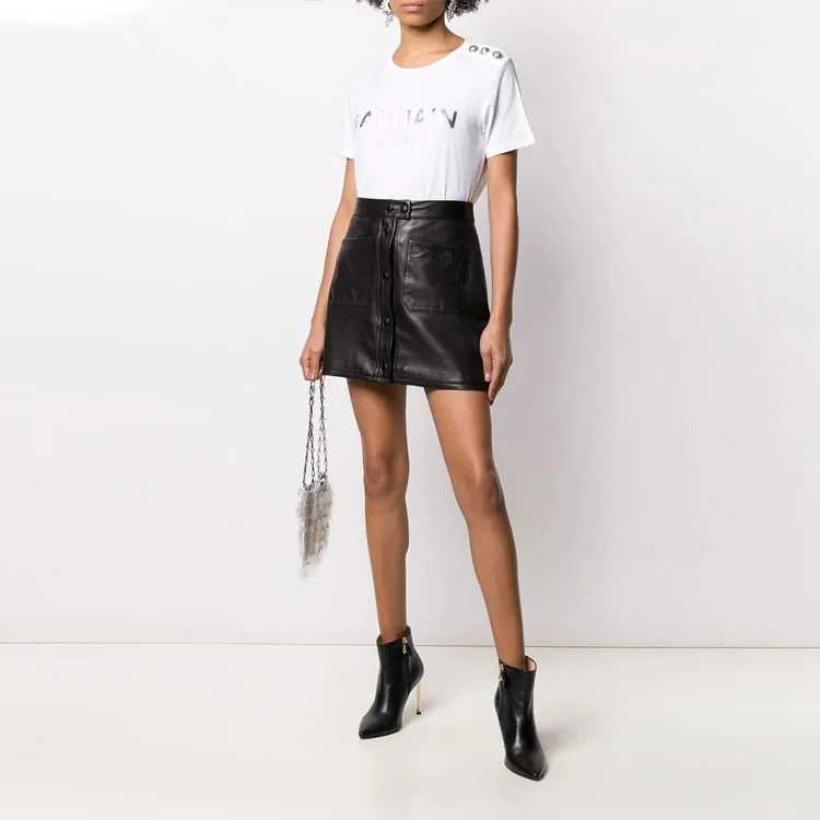 BALMAIN T Shirts Women's White-1