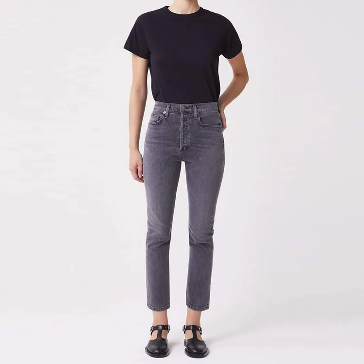 AGOLDE Jeans Women's Gray-1