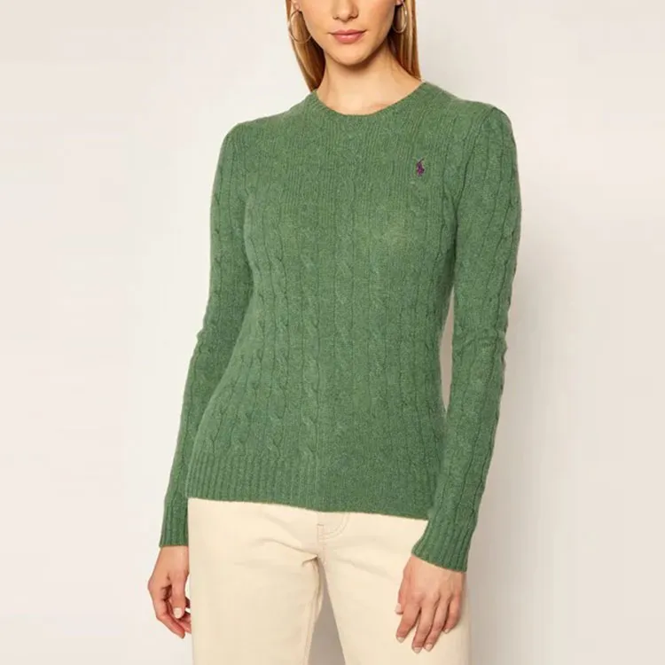 Polo Ralph Lauren Cashmere Sweaters Women's Green-2