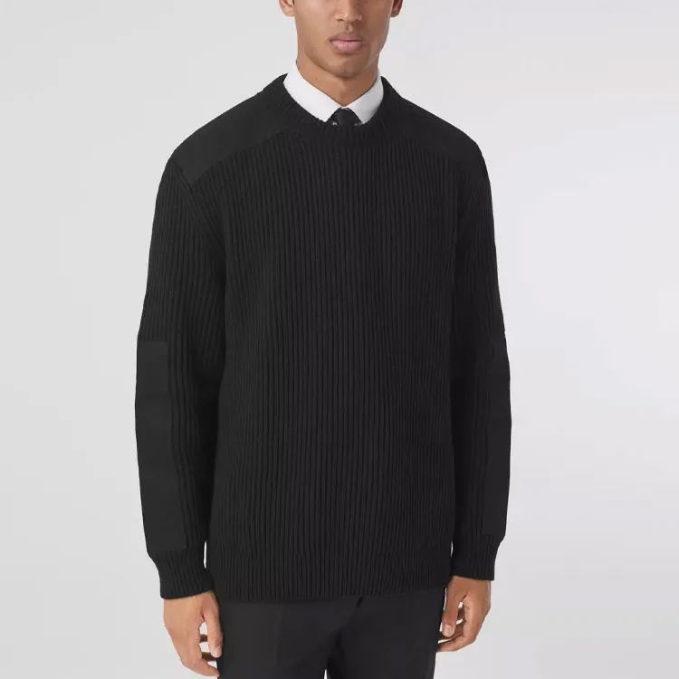 Burberry Sweaters Men Black-2