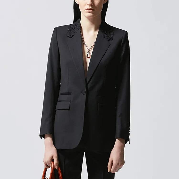 THE KOOPLES Business Suits Women's Black-1