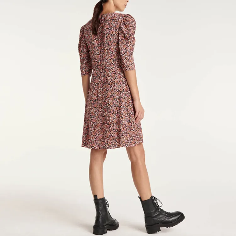 THE KOOPLES Short-Sleeved Dresses Women's Pink-2