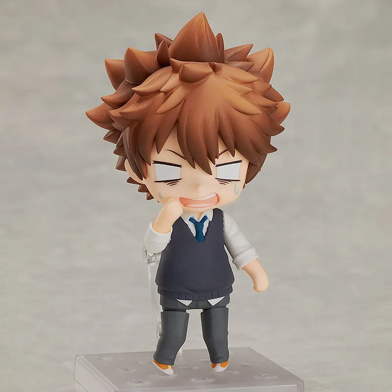 FREEing Family Tutor Hitman Reborn! Tsunayoshi Sawada Chibi Figures 10cm-2