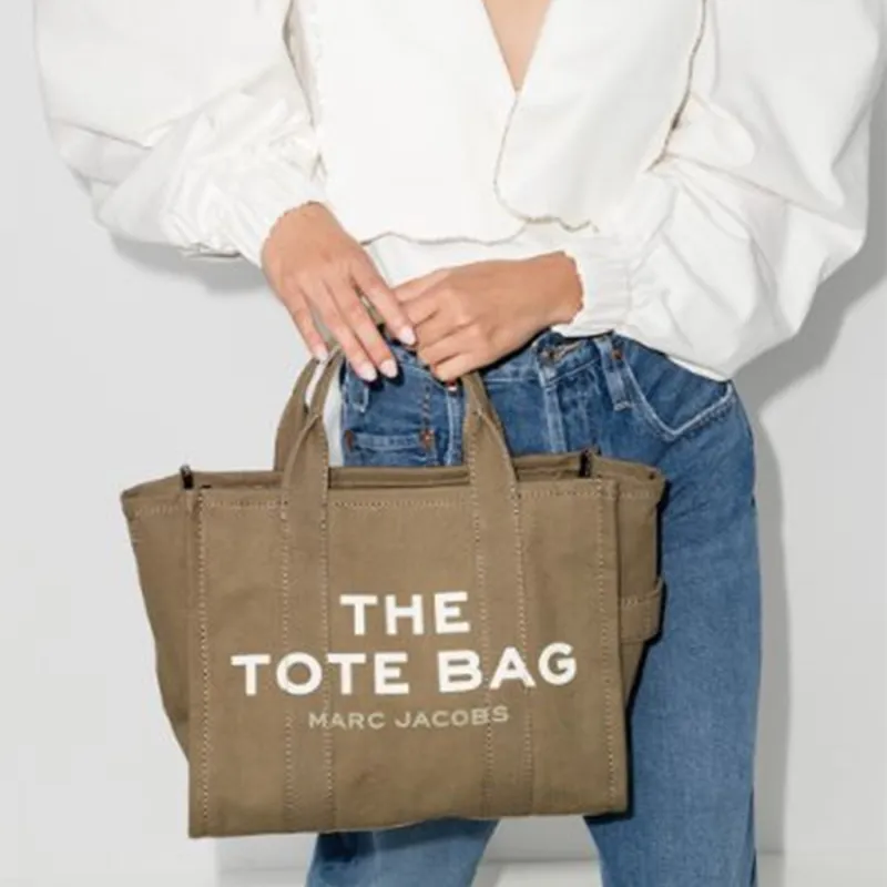 MARC JACOBS The Tote Bag Medium Slate Green-5