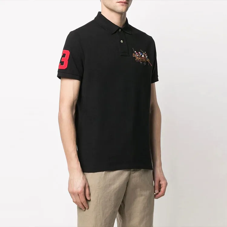 Polo Ralph Lauren Logo Embroidered Polo Shirt-2