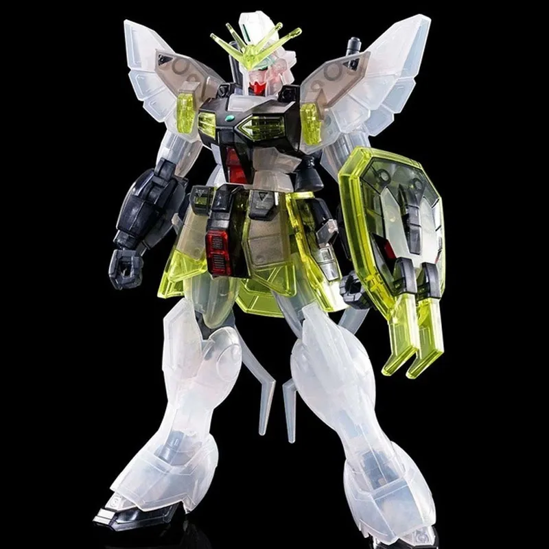 BANDAI HGUC 1/144 Base Limited Mobile Suit Gundam Wing  Endless Waltz Gundam Sandrock Model Kits Multicolor Transparent-1